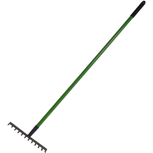 (Garden Rake ) Garden Tools Lightweight Soft Plastic Handle Grip