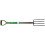 (Digging Fork ) Garden Tools Lightweight Soft Plastic Handle Grip 3