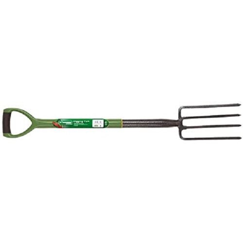 (Digging Fork ) Garden Tools Lightweight Soft Plastic Handle Grip 2