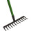 (Garden Rake ) Garden Tools Lightweight Soft Plastic Handle Grip 2