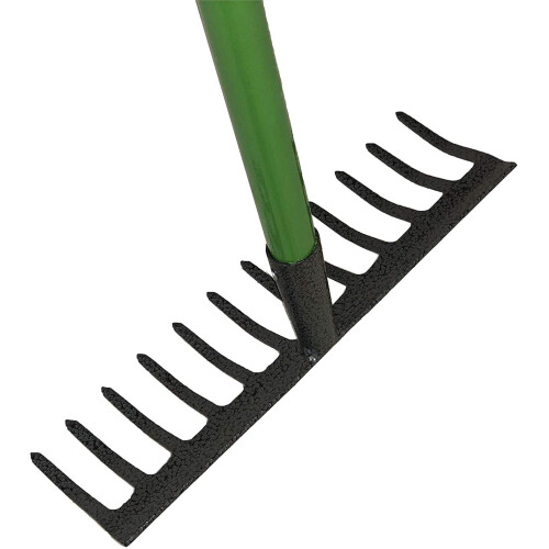 (Garden Rake ) Garden Tools Lightweight Soft Plastic Handle Grip 2