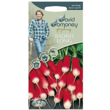 Mr.Fothergill's David Domoney Home Radish long Nelson Seeds Packet
