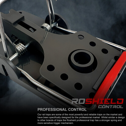 Roshield Roshield 2 x Rat Snap Trap + 2 x External Rodent Protector Box 2