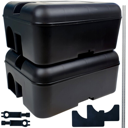 Roshield Roshield 2 Tamper-Proof Rat & Mouse Box Kit for Traps & Poison Bait