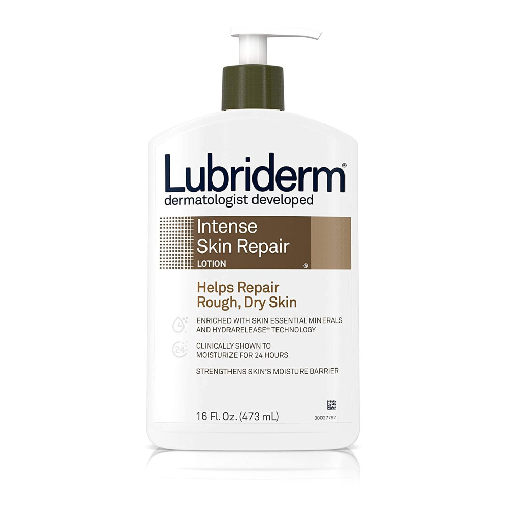 Lubriderm Intense Dry Skin Repair Lotion Zur Linderung Von Rauer, Trockener Haut, Zieht Schnell Ein, 473 Ml-image