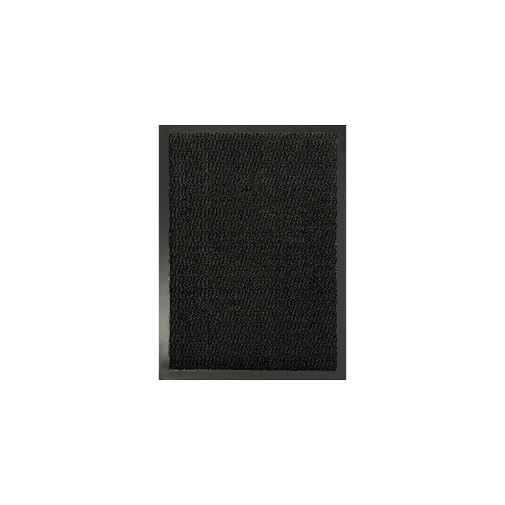 Caprican (120 X 180 Cm, ) Dirt Trapper Nonslip Indoor & Outdoor Washable Mat Anthracite