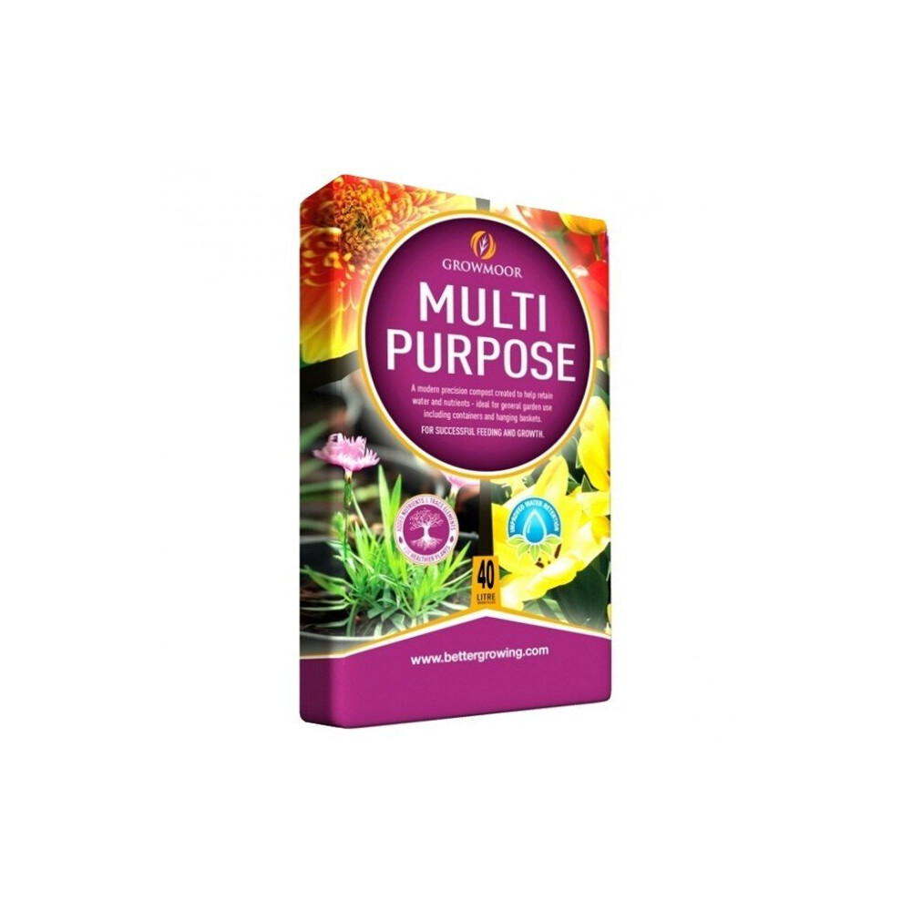 Caprican (40 Litre ) Multi-Purpose Compost Soil Bag Beds Borders Pots