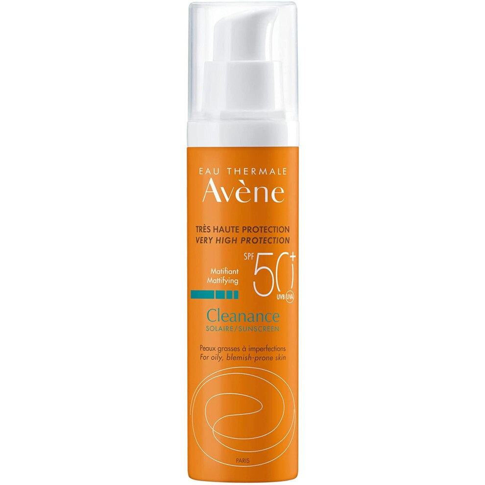 Avène Cleanance Spf50+ Sun - Blemish-Prone Skin 50Ml Cream