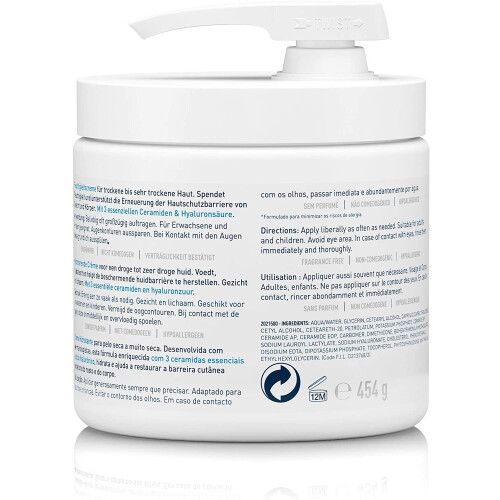CeraVe Cerave Baume Hydratant Flacon Pompe 454g 1