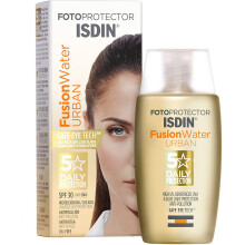 Aurinkovoide - ISDIN - Fusion Water Urban - SPF 30 - 50 ml - Saasteita estävä ja väsyneitä piirteitä ehkäisevä