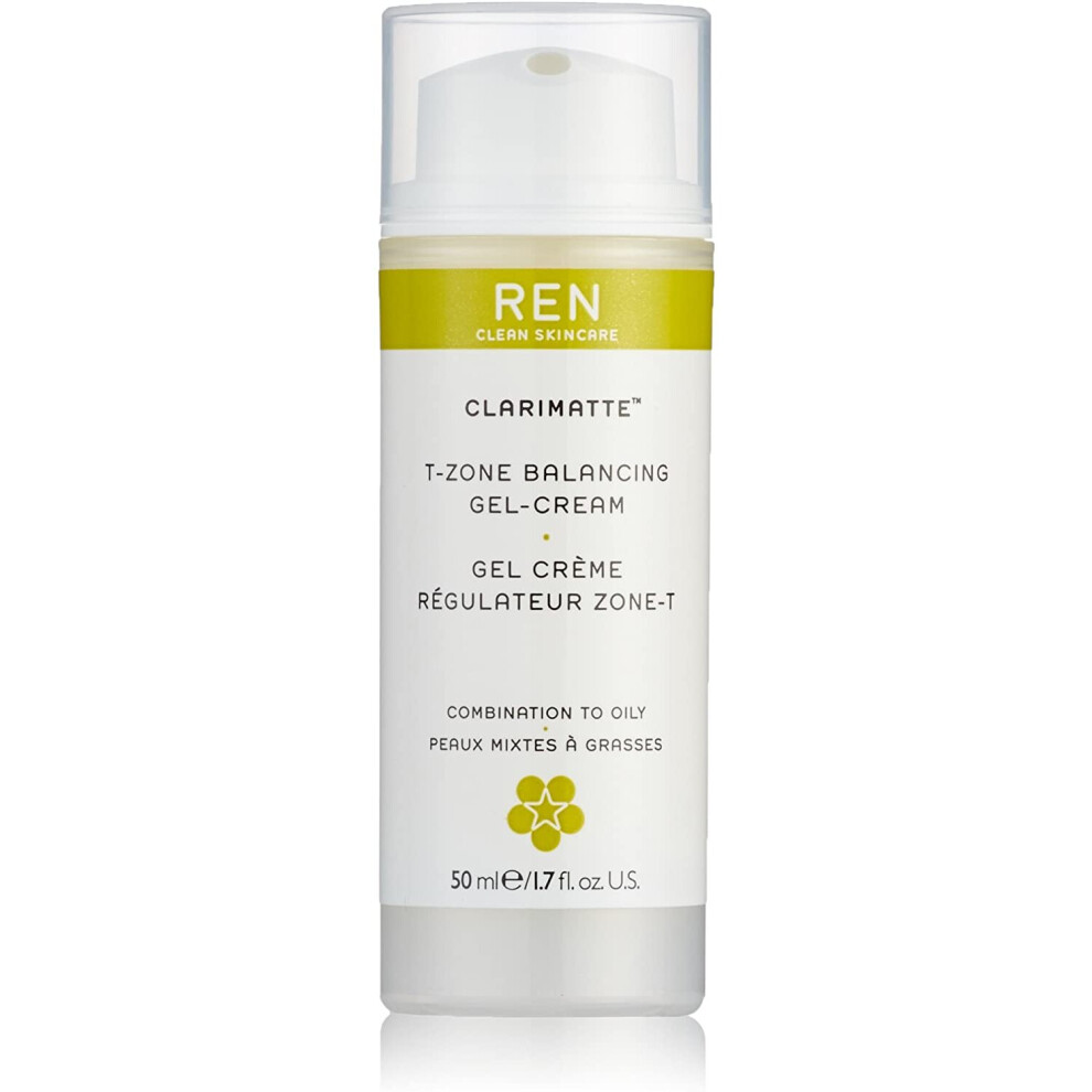 REN Skincare Clarimatte T-Zone Balancing Gel Cream 50ml