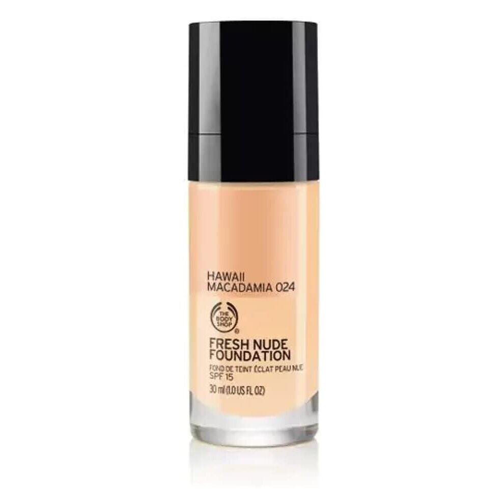 The Body Shop Fresh Nude Foundation 30ml (Hawaii Macadamia 024)