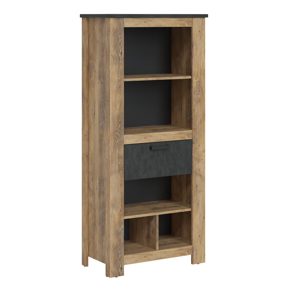 Rapallo 1 Drawer Bookcase