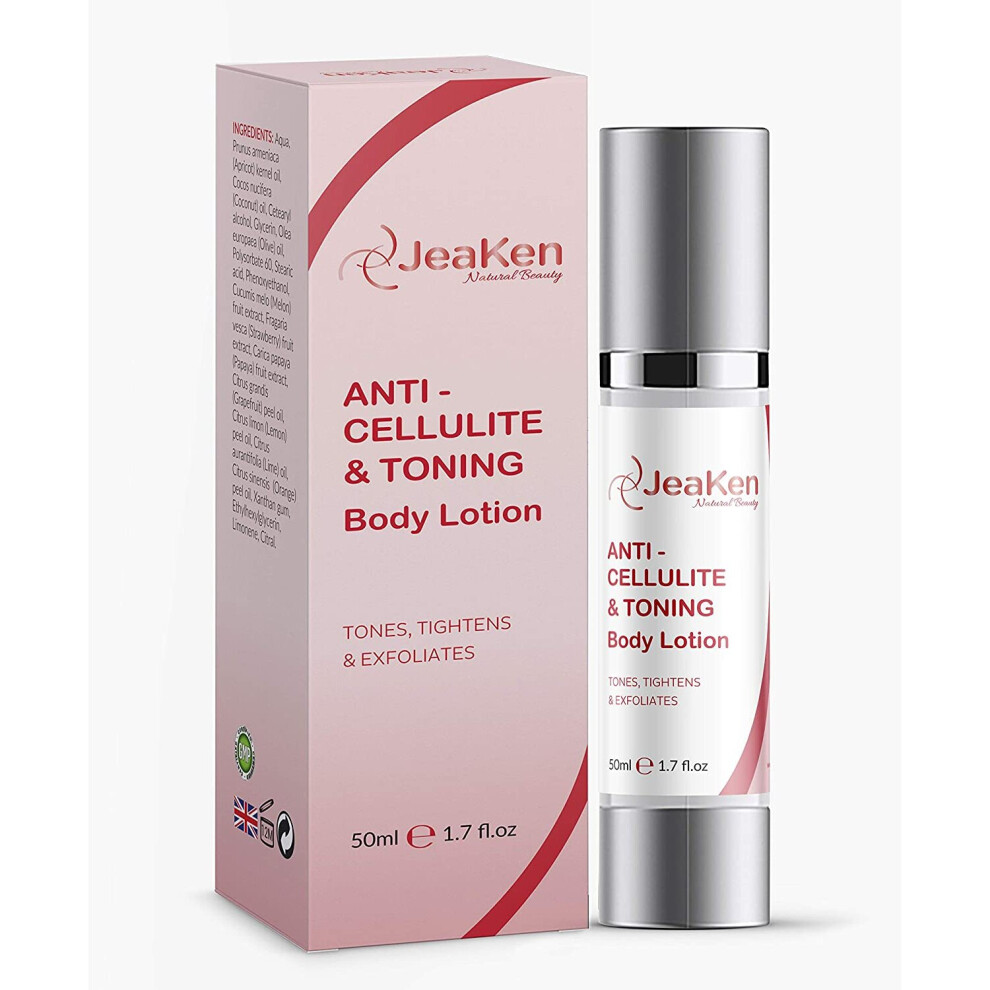 Jeaken Cellulite Remover Toning Body Lotion - Anti-Cellulite Massager And Skin Firming Body Lotion - Infused With Natural Fruit Extracts To Penetrates Skin