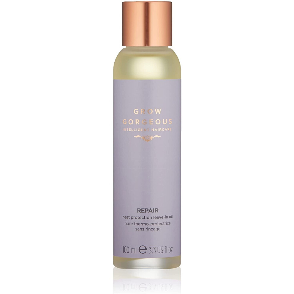 Grow Gorgeous Repair Heat Protection Leave-In Oil, 100 ml
