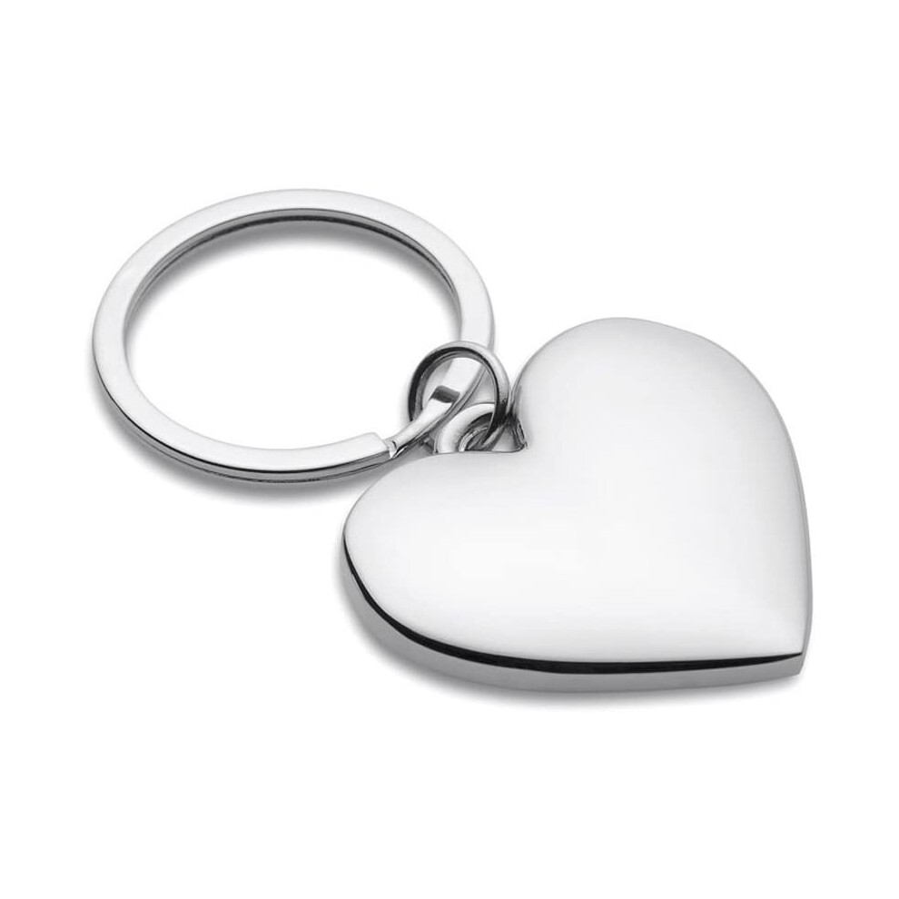 eBuyGB Chrome Heart Keyring, Metal, 3 x 4 cm