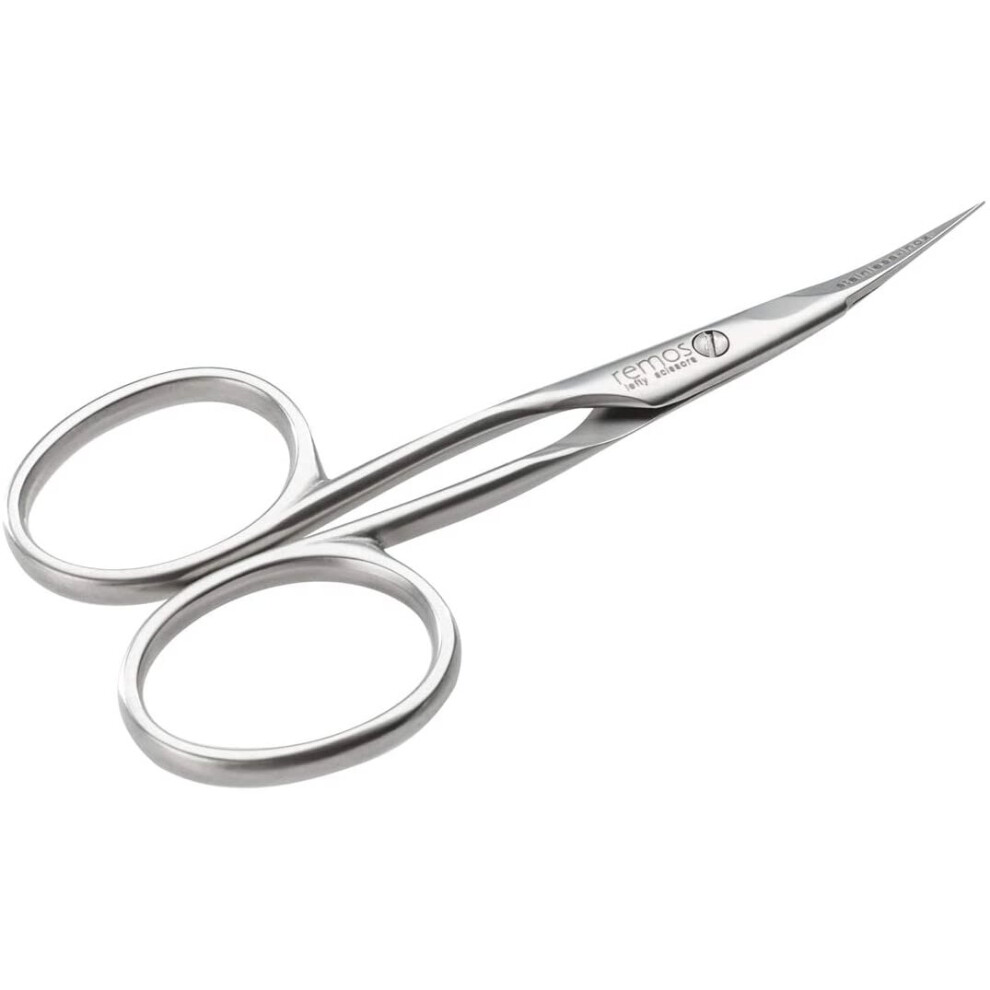 REMOS Cuticle Scissors for Left-Handers Made of Stainless Steel
