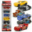 6x Pixar Bilar 3: Lightning McQueen Racerbilar – Samlingsset för barn 1