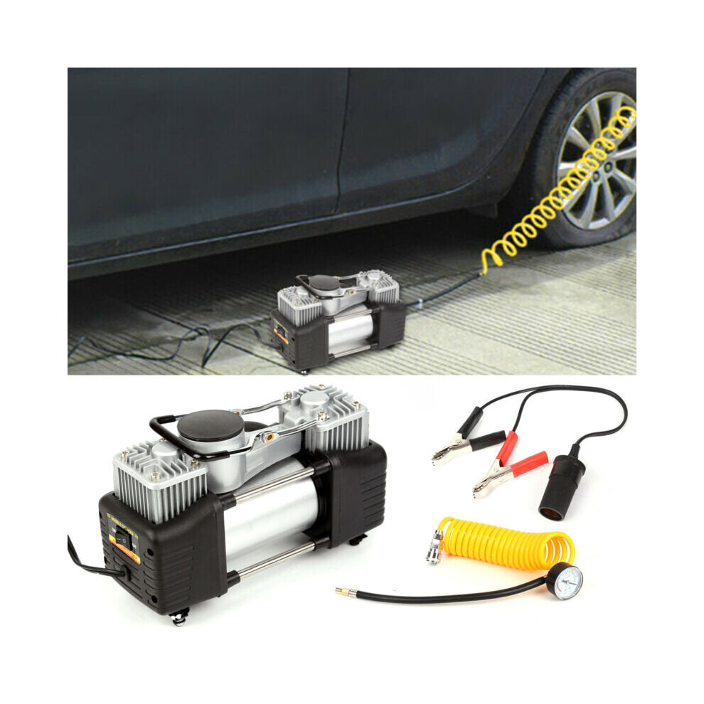 Heavy Duty Portable 12V Electric Car Tyre Inflator 150Psi Air Compressor Pump 711005744898