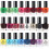 Splash 48 x Nail Polish Varnish Set 48 Different Modern Colours Quick Drying Flat Brush 3