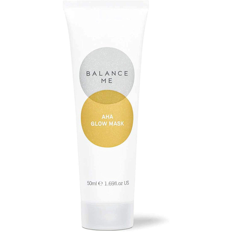 Balance Me Aha Glow Mask Â With Glycolic Acid Â Brighten, Plump And Purify Â Triple-Action Exfoliation Â Youthful Radiance Â For All Skin