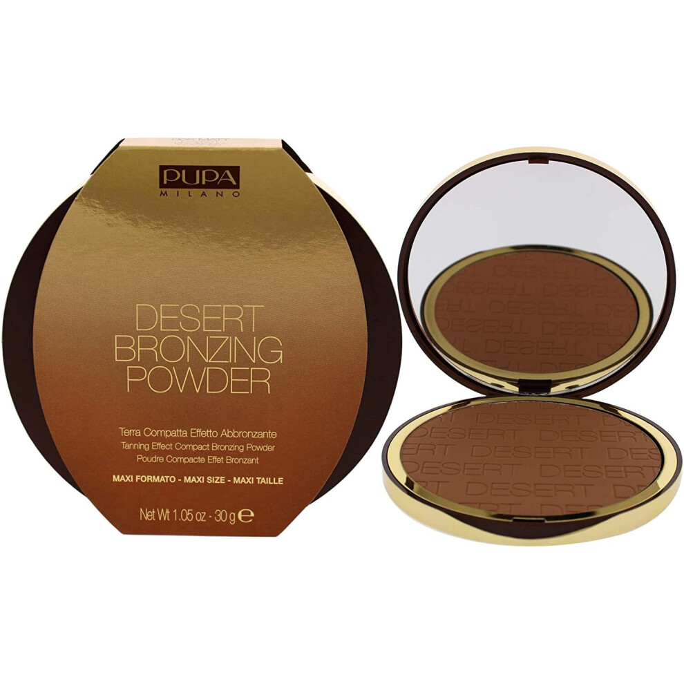 Pupa Desert Bronzing Powder, Light Sun Matt