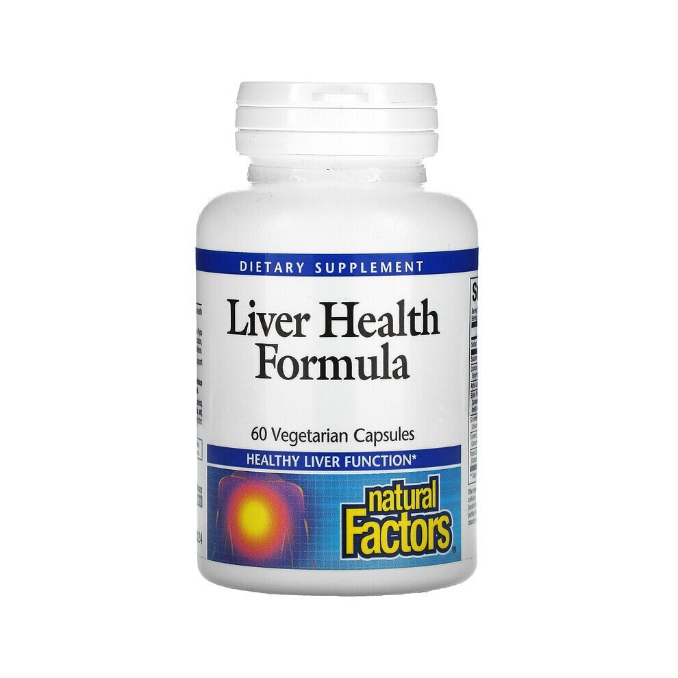 Natural Factors , Liver Health Formula, 60 Vegetarian Capsules