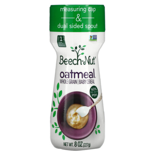 Beech-Nut, Oatmeal Whole Grain Baby Cereal, 227g
