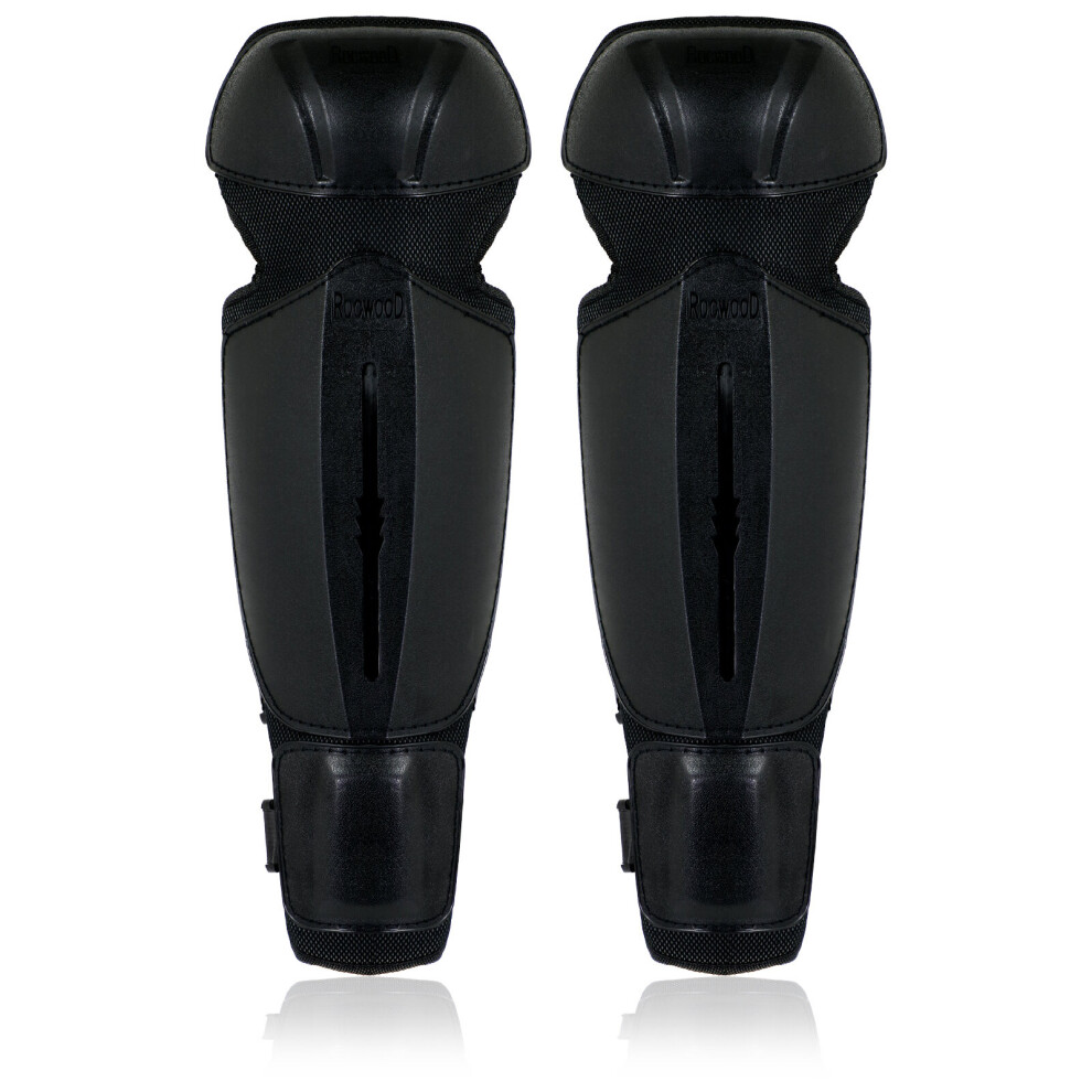 Knee & Shin Guards for Gardening (One Size, Black)