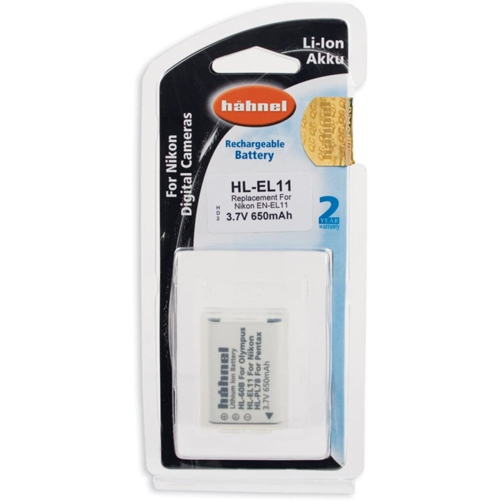 Hã¤Hnel Hl-El11 Li-Ion Battery For Nikon En-El11 - Black 5099113901972