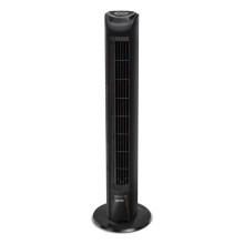 Igenix DF0035TBL Oscillating Tower Fan with Remote Control, 45 W, Black