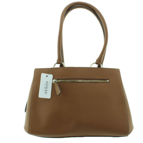 Guess Guess Augustina Cognac Satchel  Handbag 1