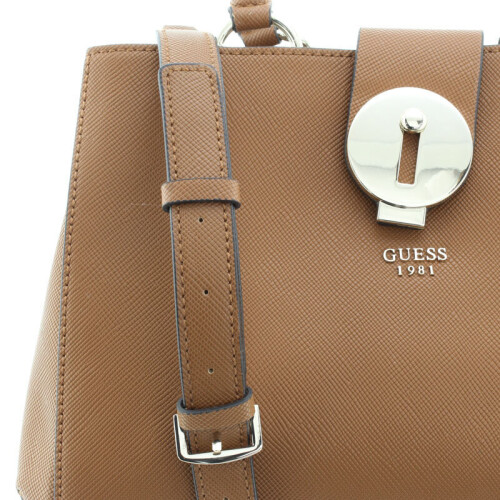 Guess Guess Augustina Cognac Satchel  Handbag 2