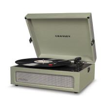 Vinyl Record Player With Bluetooth Input And Output | Premium Cartridge | USB Recording | AUX Input And RCA Output | Built-in Stereo Speakers | Mat - View #3