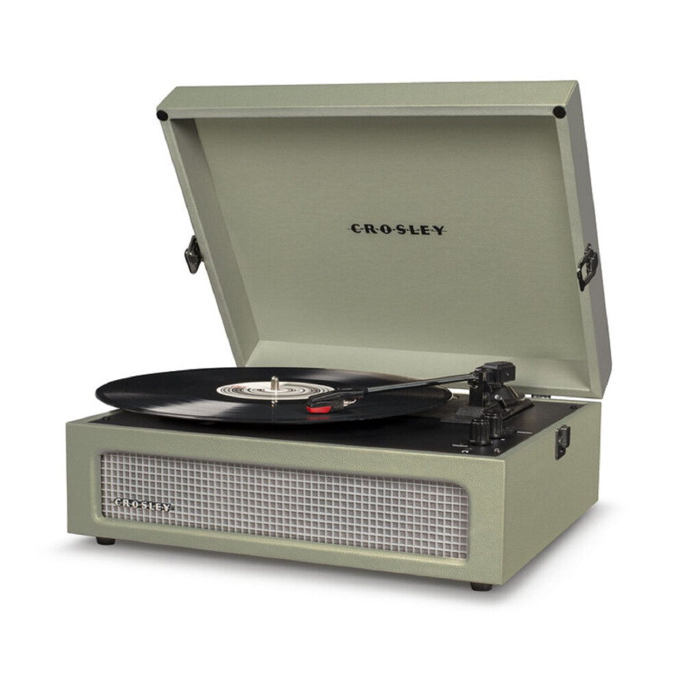 Crosley Voyager Portable Bluetooth Turntable - Sage