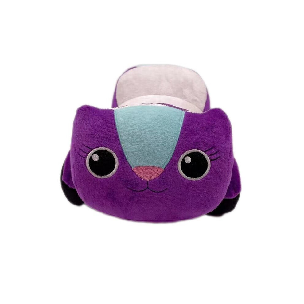 (Purple) Cartoon Gabby Dollhouse Plush Toy Plushie Doll Purple