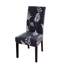 (Navy) Dustproof Stretch Dining Chair Covers Slipcovers Seat Covers