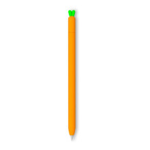 (Orange, Apple Pencil 1) iPad Pencil Gen 2 1 Body Case Cartoon Touch Stylus Pen Protective Sleeve
