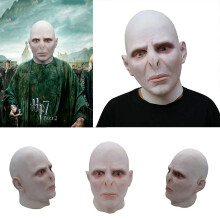Halloween Headgear Costume Prop Harry Potter Lord Voldemort Mask Helmet Cosplay