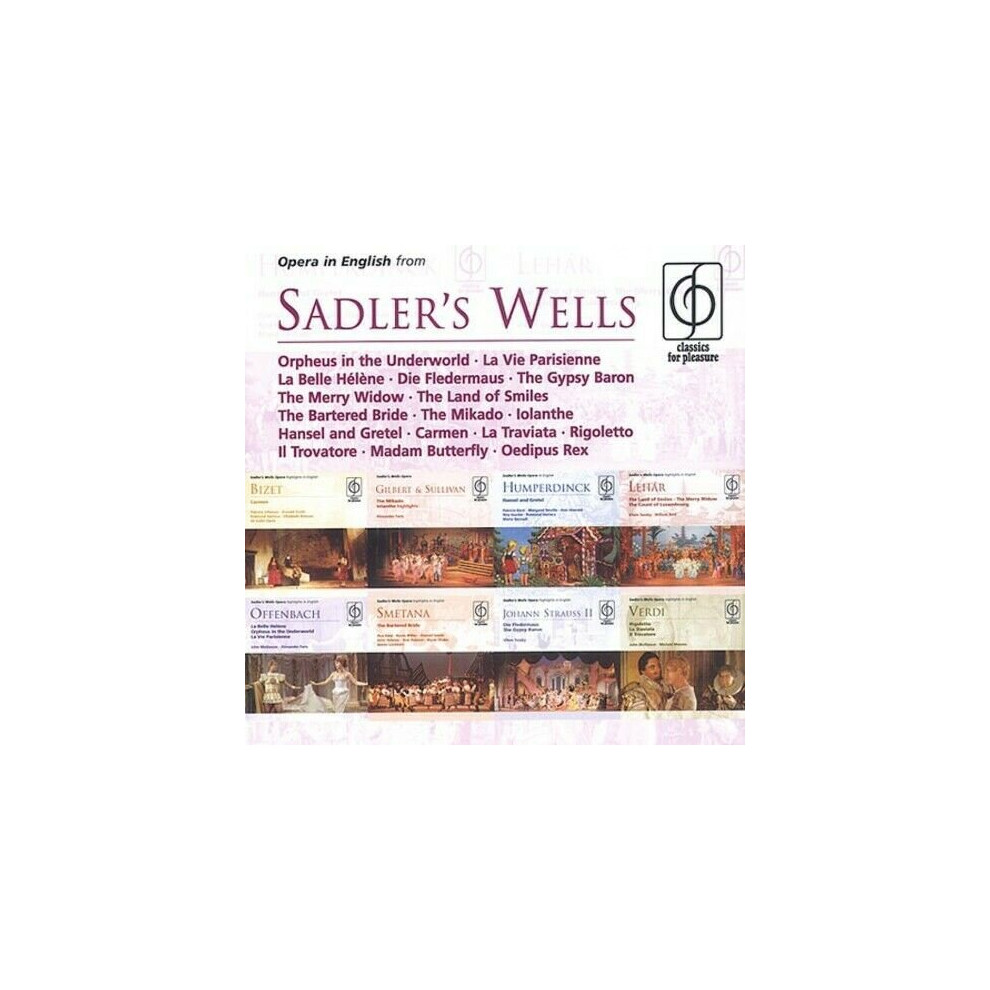 Cd Various The Sadlers Wells Opera Sampler