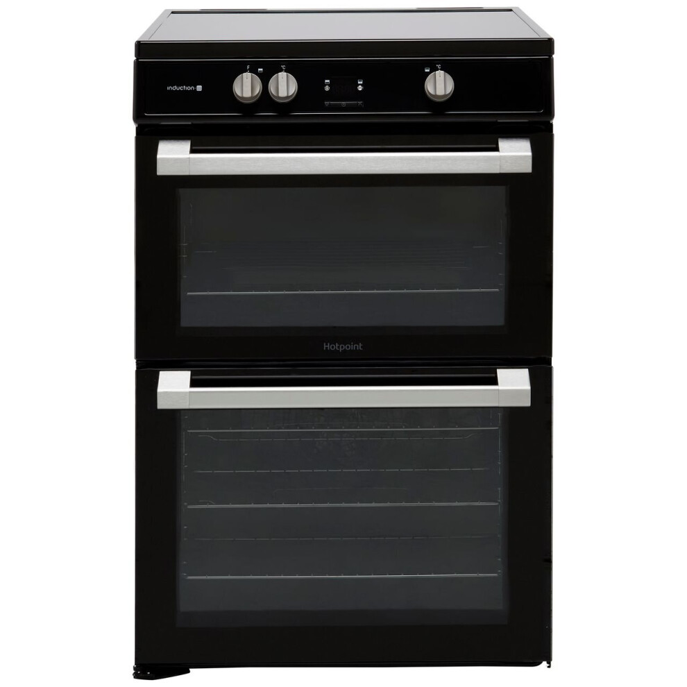 Hotpoint HDT67I9HM2C/UK Electric Cooker with Induction Hob - Black
