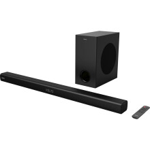 Hisense HS218 Bluetooth 2.1 Soundbar and Wireless Subwoofer - Black