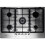 Hotpoint Hotpoint PPH75GDFIXUK 75cm Gas Hob - Silver 1