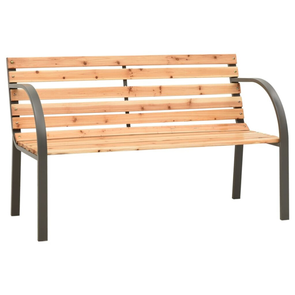 Vidaxl Chinese Fir Wood Children Garden Bench 81 Cm Outdoor Bench Seating