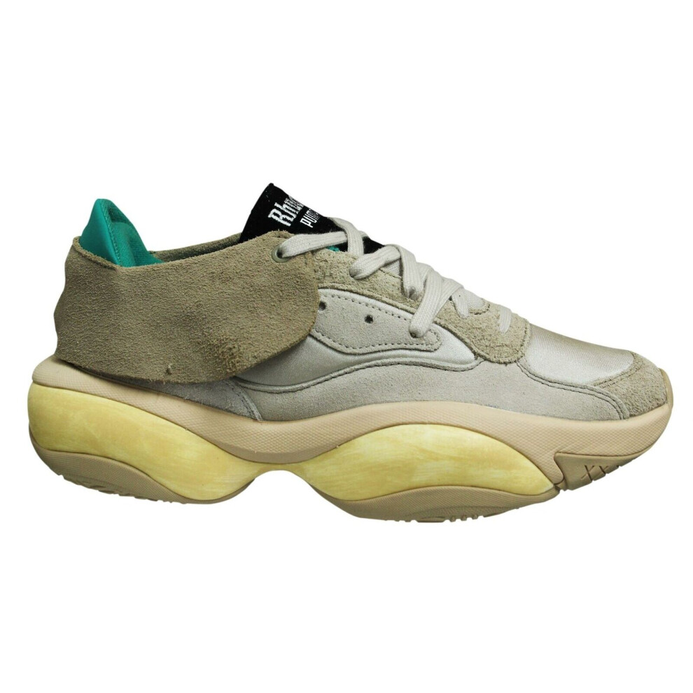 (8.5 (Adults')) Puma Alteration x Rhude Beige Low Lace Up Chunky Mens Trainers 370020 01