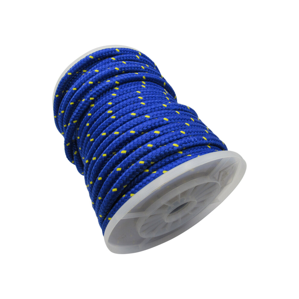 Kernmantle Rope Polypropylene 8Mm 100M (Blue 16 Plait Double Pp) 600988483958