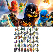 Ninja Building Blocks Kids Toys Collection Ninjago 48pcs/Set Mini Figure Kai Jay