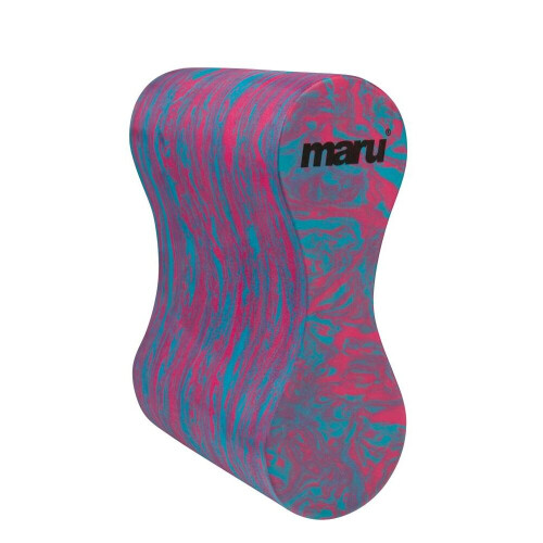 Maru Maru Swirl Pull Buoy Blue Pink