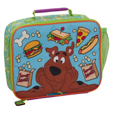 (One Size) Scooby Doo Lunch Bag Boys Girls Scooby Snacks Cool Lunch Box for Kids School Bag
