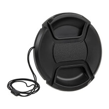 Fotodiox Inner Pinch Lens Cap Objektivdeckel mit Kappenhalter 82 mm